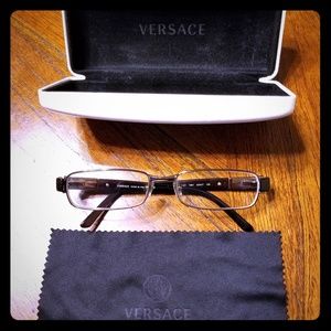 Versace Glasses, Case and Cloth